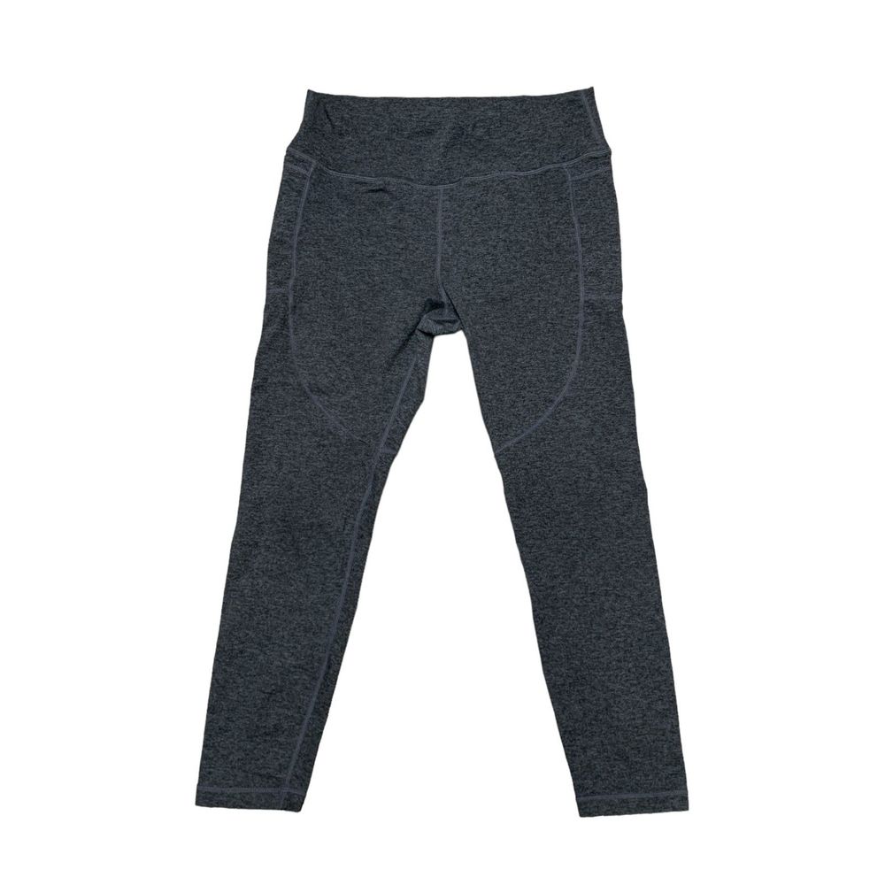 Vuori, Dark Gray/Charcoal Active Stretchy High Waisted Leggings, Large, Used